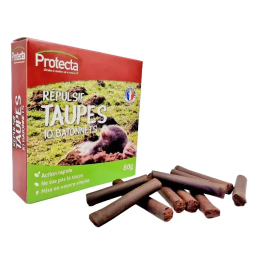 Répulsif taupes naturel